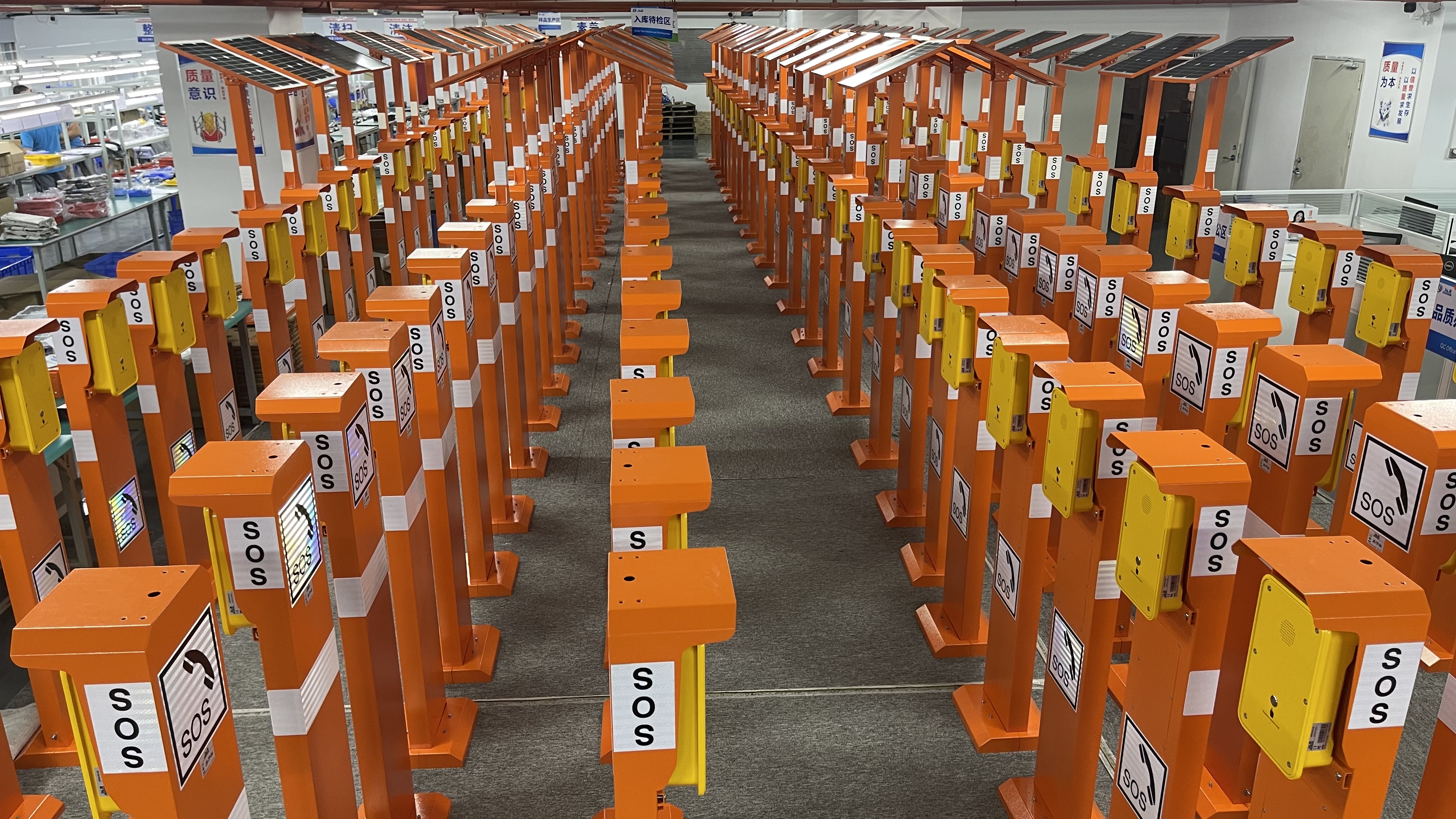 How Do Solar-Powered Waterproof Telephone Poles Improve Highway Emergency Call Systems?