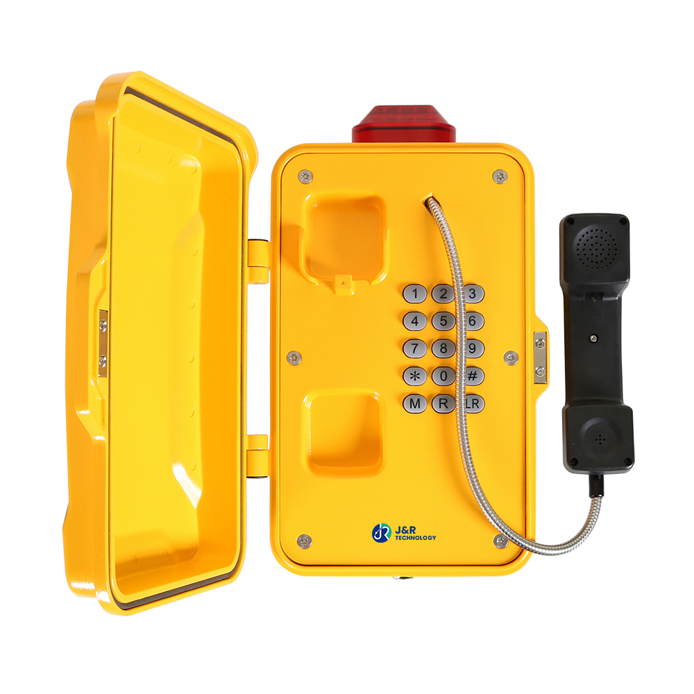 Mining Tunnel Telephones with LED Lamp JR101-FK-L-AL