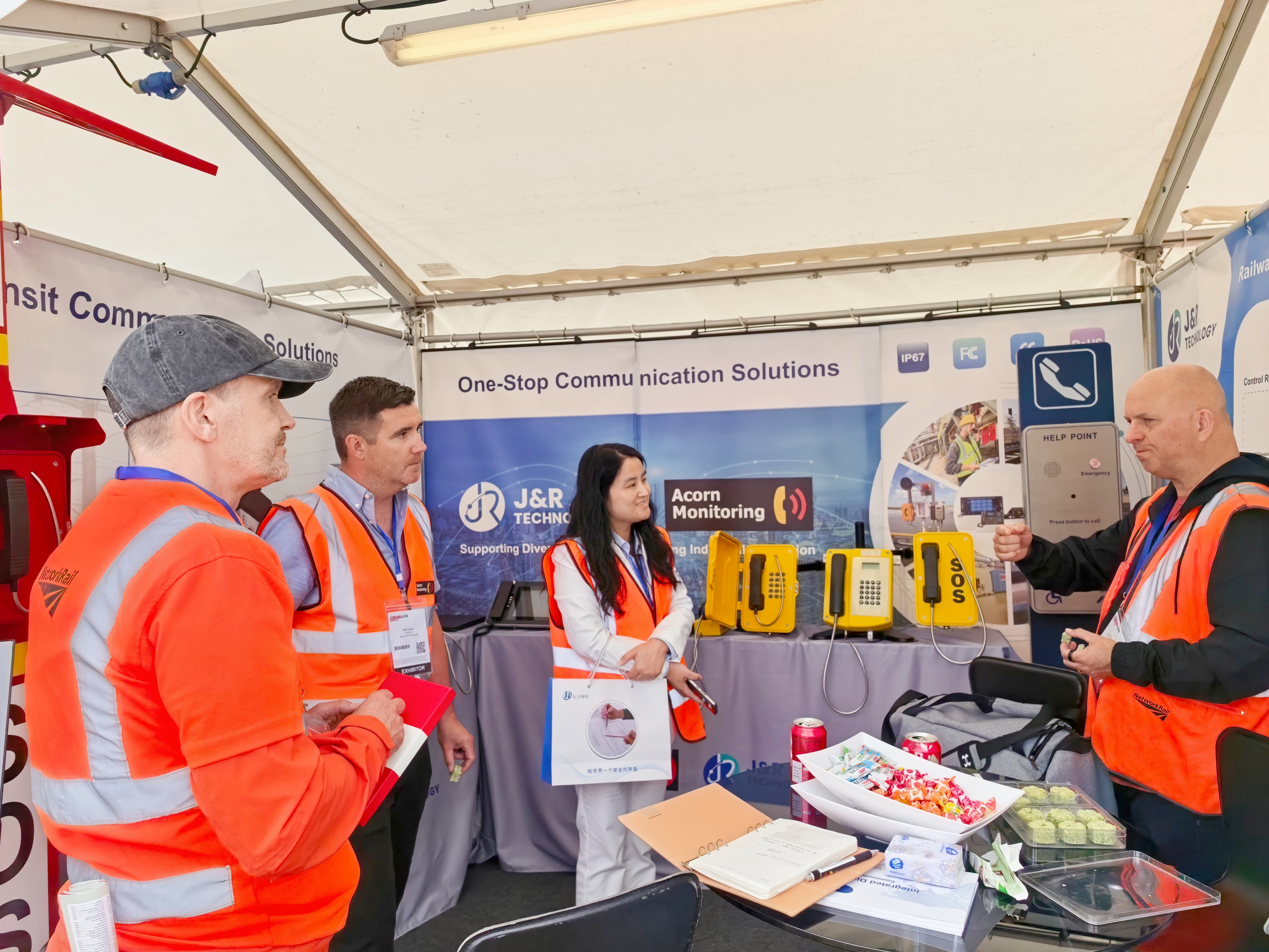 J&R Showcases Industrial Communication Systems at Rail Live 2026, Empowering Rail Transit Safety Upgrades