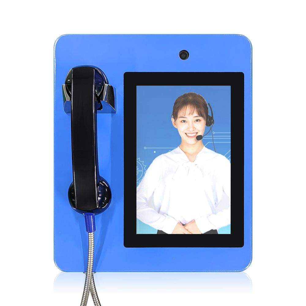 Industrial Vandal-Resistant Touchscreen Video Telephone for Harsh & Public Environments JR213-CB