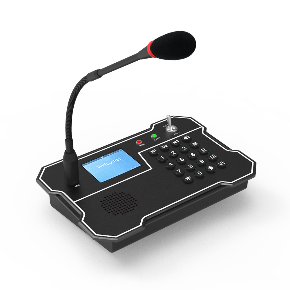 JR-MIC-02 Desktop Dispatch Terminal