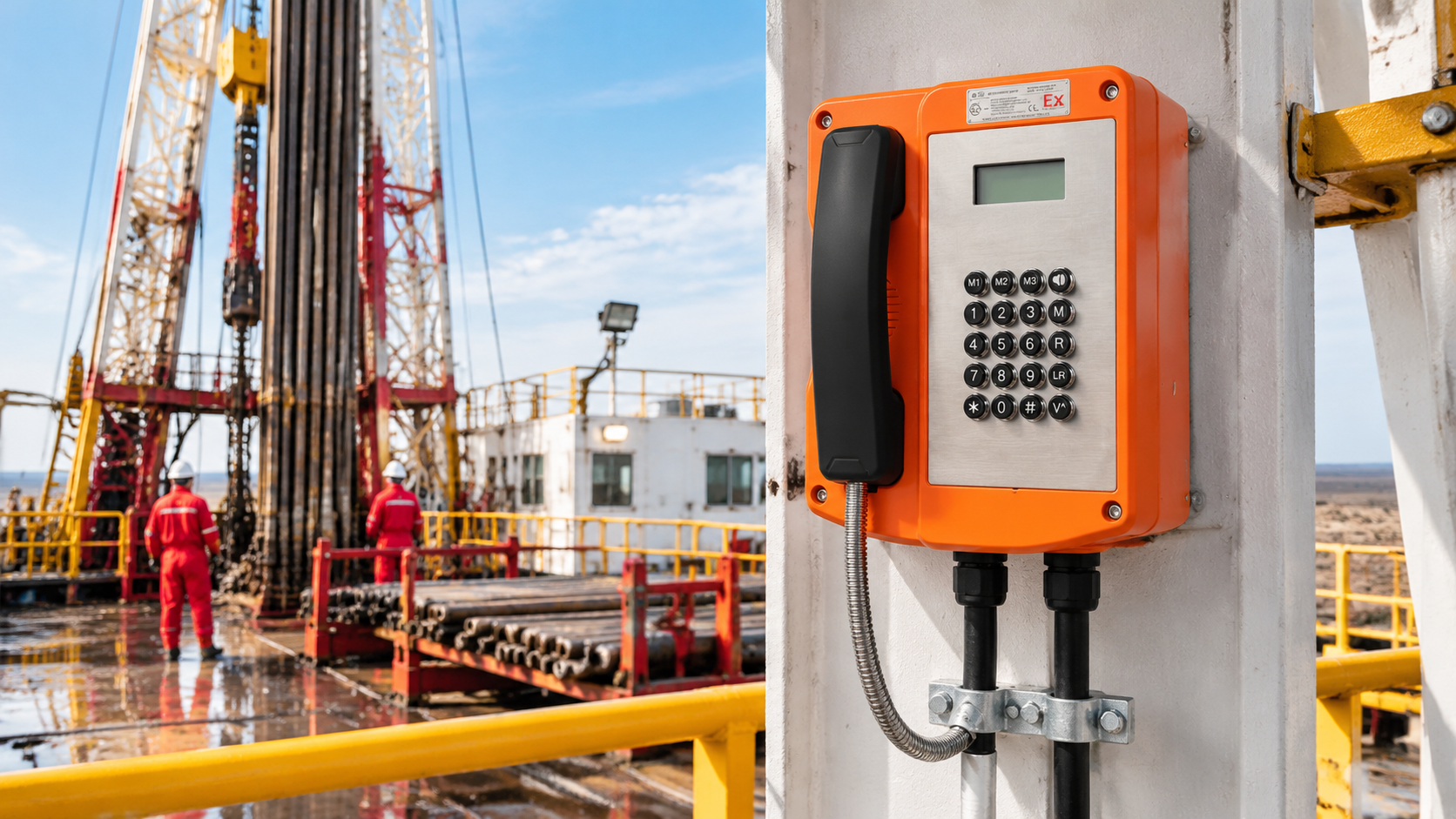 J&R Explosion-Proof Communication Solution Ensures Reliable Communication for a Land Drilling Platform in Southwest China
