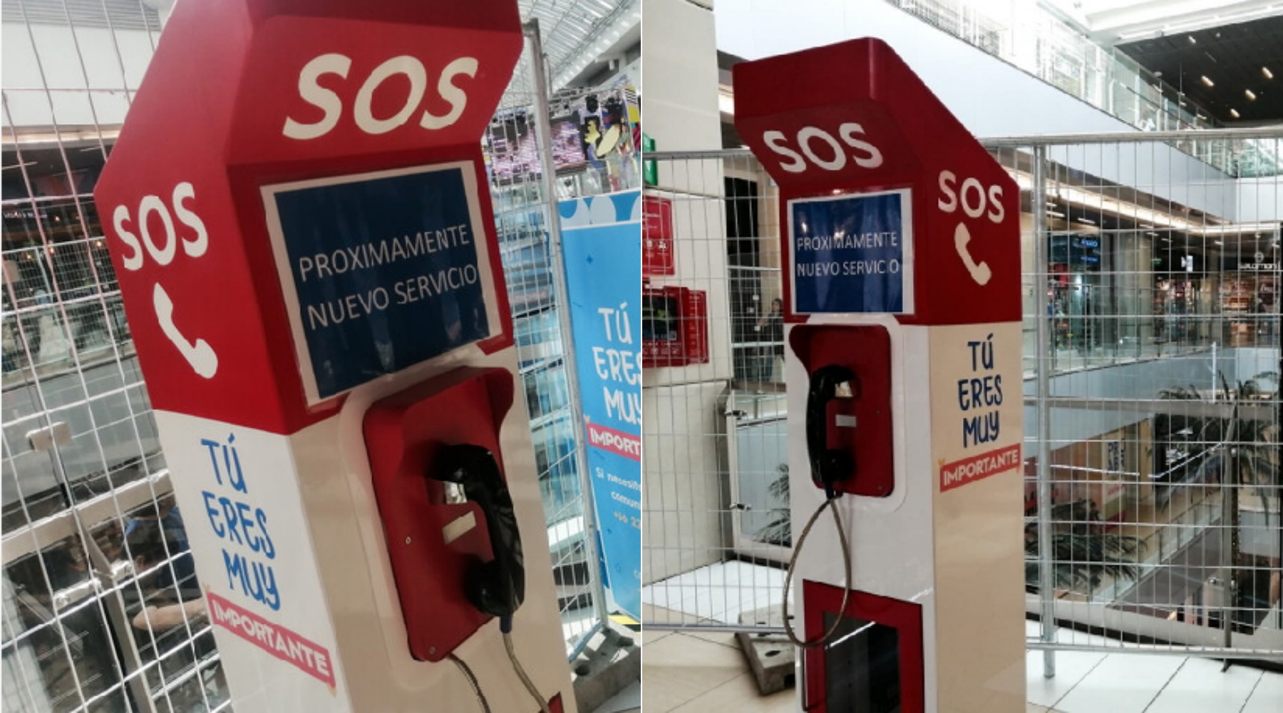 J&R IP Public Telephone Enhances Communication in a Shopping Mall in Santiago, Chile